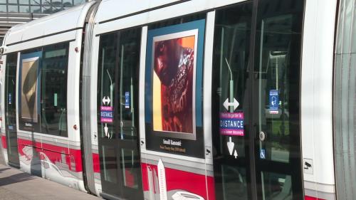 A Lyon, les oeuvres des musées de la ville prennent le tramway