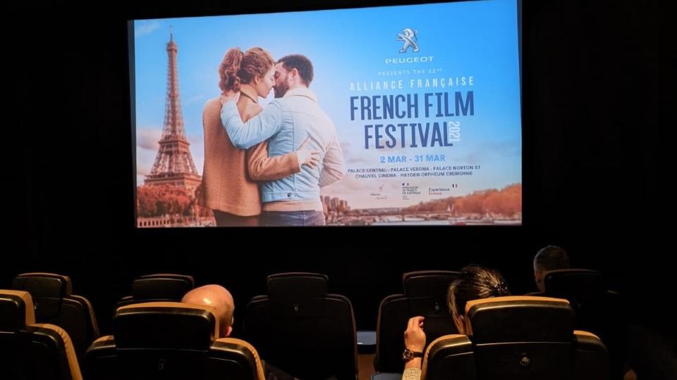 in Australia, a French film festival is held with the public