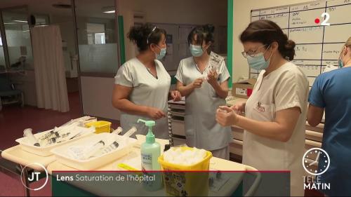 Covid-19 : dans le Pas-de-Calais, l'hôpital de Lens est saturé