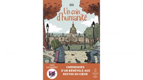 BD, bande dessinée. Le crayon solidaire