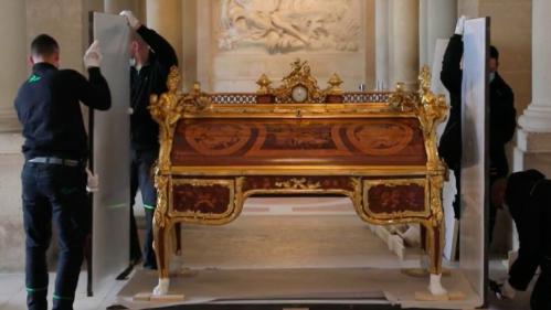 Château de Versailles : le bureau de Louis XVI de retour après deux ans de restauration