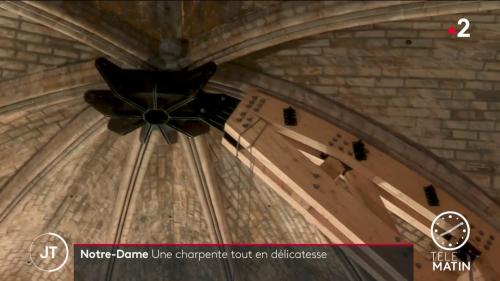 Notre-Dame de Paris : les charpentiers travaillent à stabiliser l'édifice