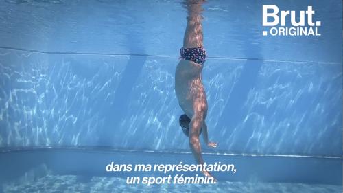 VIDEO. Ancien militaire, il raconte sa passion pour la natation synchronisée