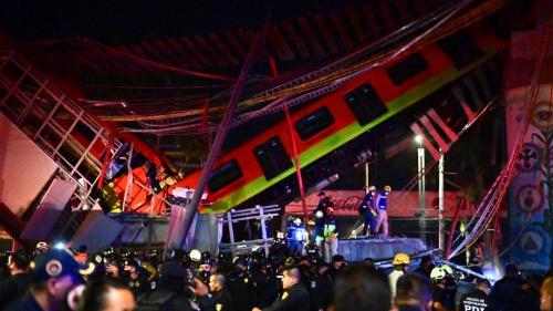 Mexique : 24 morts et 70 blessés dans un drame ferroviaire à Mexico