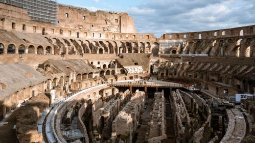 Colisée de Rome : de grands travaux tout l'été pour enfin accéder au coeur de l'arène