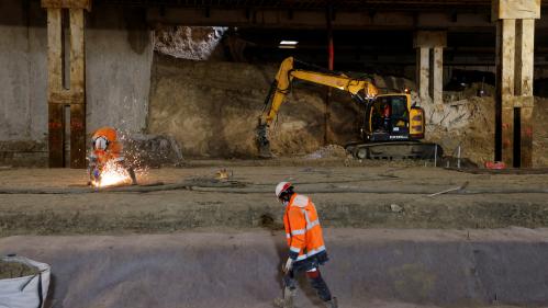 Grand Paris Express : un ouvrier gravement blessé sur le chantier de la future ligne 16 du métro