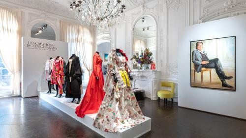 2,5 millions d'euros pour la collection mode et le mobilier de l'appartement du créateur japonais Kenzo Takada