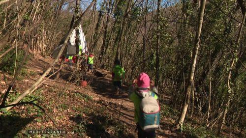 Italie : une école alternative au coeur de la nature