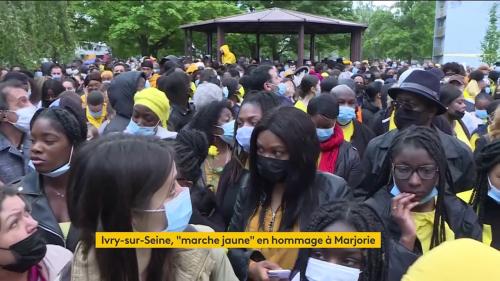 VIDEO. Val-de-Marne : plusieurs centaines de personnes rendent hommage à Marjorie, tuée à 17 ans