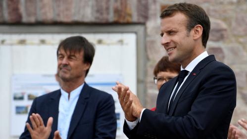 Emmanuel Macron sur l'affaire Hulot : 