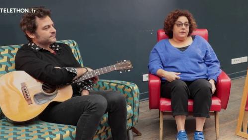 Rencontre entre Matthieu, Andrée, Louis et Émilie Chedid autour d'un conte pour enfants