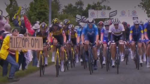 Chute massive sur le Tour de France : la spectatrice à la pancarte condamnée à une amende