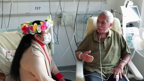 VIDEO. Covid-19 : un des patients transférés depuis la Polynésie bientôt guéri