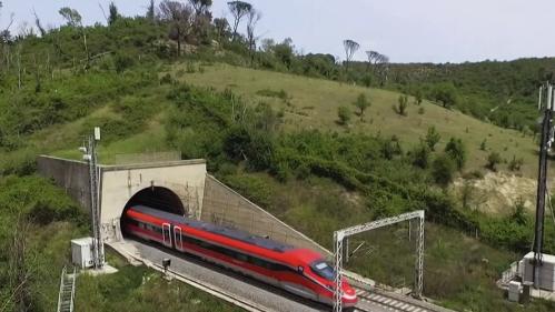 Transports : premier Paris-Lyon pour la compagnie ferroviaire Trenitalia