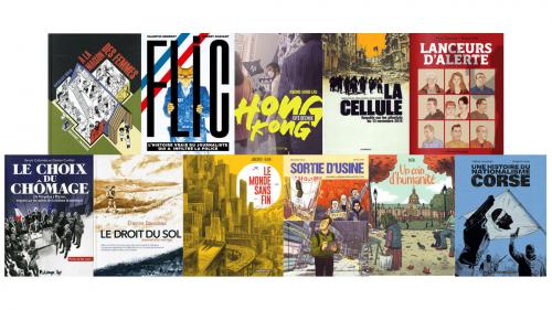 Prix franceinfo de la bande dessinée d'actualité et de reportage : la sélection pour la 28e édition