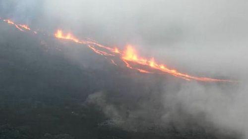 Le Piton de la Fournaise entre en éruption pour la fin d'année