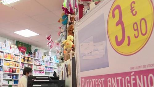 Covid-19 : en Normandie, une pharmacie en rupture de stock d'autotests