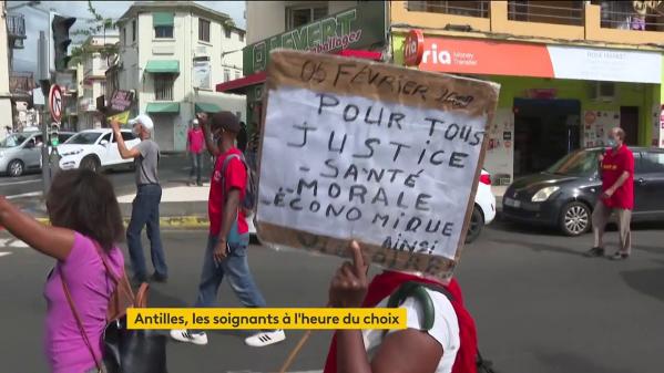 Covid-19 : aux Antilles, les soignants à l'heure du choix