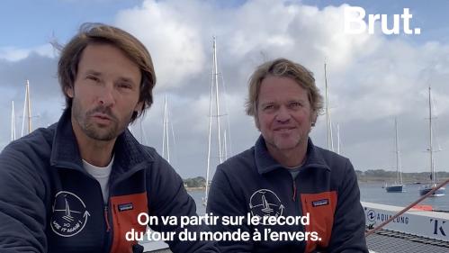 VIDEO. À bord du trimaran de Romain Pilliard sur les traces de Magellan