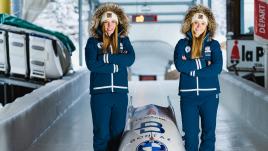 JO 2022 : Margot Boch et Carla Sénéchal, le binôme féminin français de bobsleigh entré dans l'histoire à Pékin