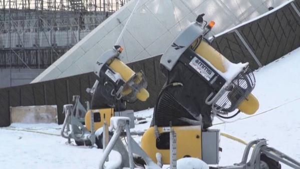 JO 2022 : à Pékin, les Jeux reposent uniquement sur des canons à neige