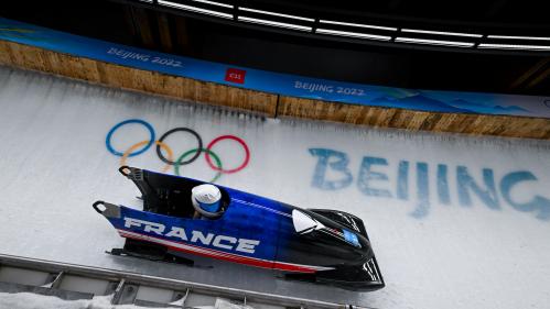 VIDEO. JO 2022 : revivez les deux manches de Margot Boch, première Française engagée en monobob féminin