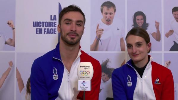 Patinage artistique : Gabriella Papadakis et Guillaume Cizeron livrent leurs émotions après avoir remporté l'or