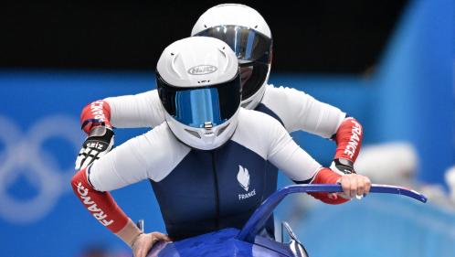 VIDEO. JO 2022 : revivez les débuts de Margot Boch et Carla Sénéchal, premières Françaises de l'histoire engagées en bob à deux