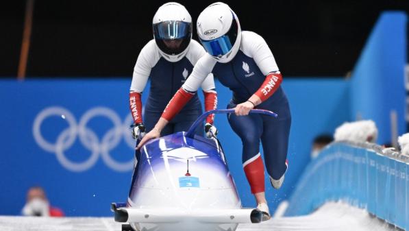 VIDEO. JO 2022 : Margot Boch et Carla Sénéchal 