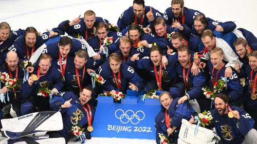 VIDEO. JO 2022 : revivez le sacre des hockeyeurs finlandais face aux Russes en finale