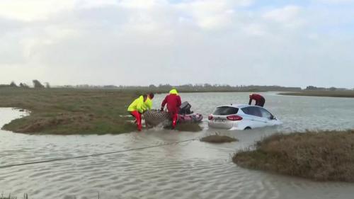 Tempête Franklin : un couple de septuagénaires décède dans la Manche