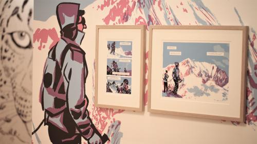 La montagne se dessine en BD avec l'exposition 