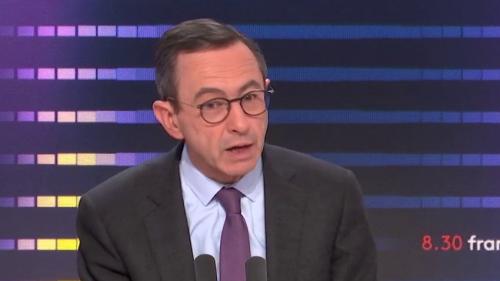 VIDEO. Parrainages : le patron des sénateurs LR, Bruno Retailleau, veut 