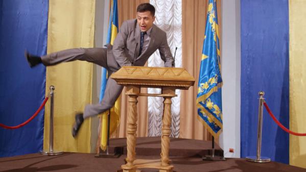 La série avec le président ukrainien Volodymyr Zelensky sur Arte.tv connaît un 