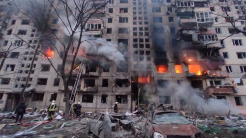 DIRECT. Guerre en Ukraine : de fortes explosions entendues dans le centre de Kiev mardi matin