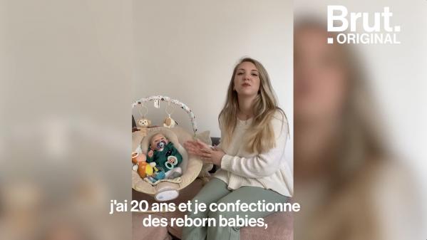 VIDEO. Vicky confectionne des reborn babies, des poupons ultraréalistes