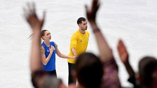 Mondiaux de patinage artistique : le couple ukrainien ovationné par le public montpelliérain