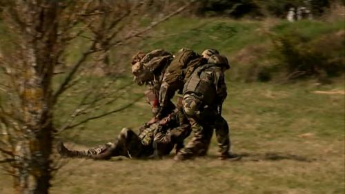 Près de Toulouse, l'armée forme des professionnels de santé à la médecine de catastrophe