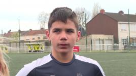 Près de Valenciennes, le jeune réfugié ukrainien Illia nouvelle star du club de foot local