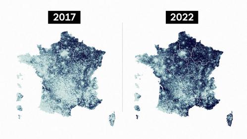 CARTE. Résultats présidentielle 2022 : visualisez la progression de l'extrême droite en France en une image