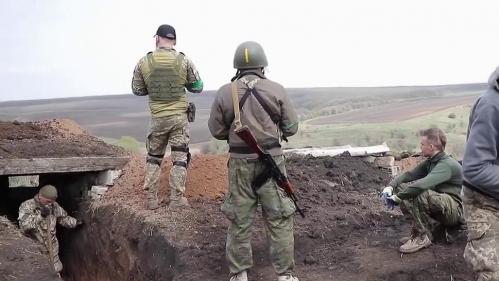 Guerre en Ukraine : dans les tranchées, auprès des combattants de Roubijne