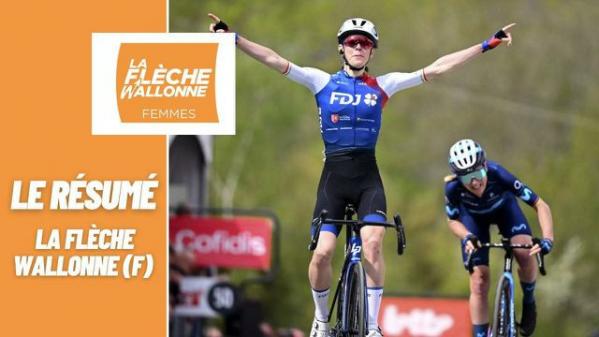 VIDEO. Flèche wallonne féminine : revivez la démonstration de Marta Cavalli avec le résumé de la course