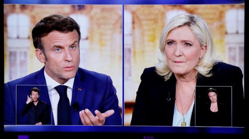 Débat de la présidentielle : pour la presse française, Emmanuel Macron prend 