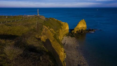 Effondrement d'un pan de la Pointe du Hoc : le symbole du débarquement est vaincu par l'érosion