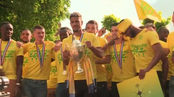 Coupe de France de football : les Nantais célèbrent leur quatrième titre