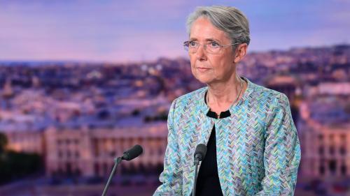 Inflation : le premier projet de loi examiné par les députés portera sur le pouvoir d'achat, promet Elisabeth Borne