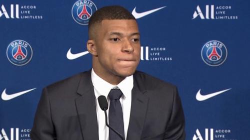 Football : première conférence de presse pour Mbappé depuis l'annonce de sa prolongation