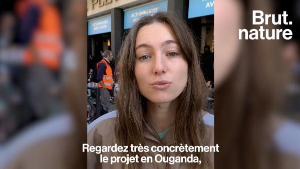 VIDEO. Ces activistes veulent interpeller Total sur son propre terrain