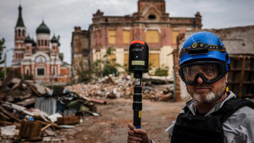 Architecture : en Ukraine, technologie de pointe et scan 3D au secours des bâtiments historiques endommagés par la guerre