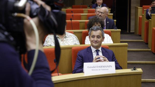 On ne pouvait pas le rater. L'audition de Gérald Darmanin devant le Sénat